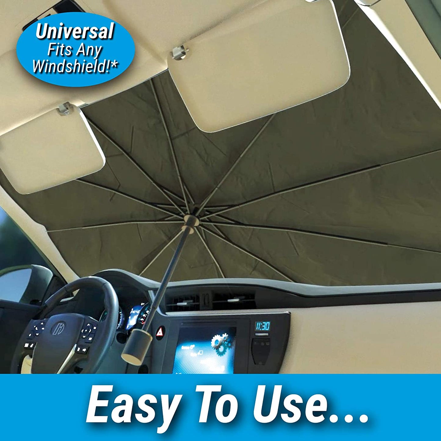 Car Windshield Sun Shade - Souqis