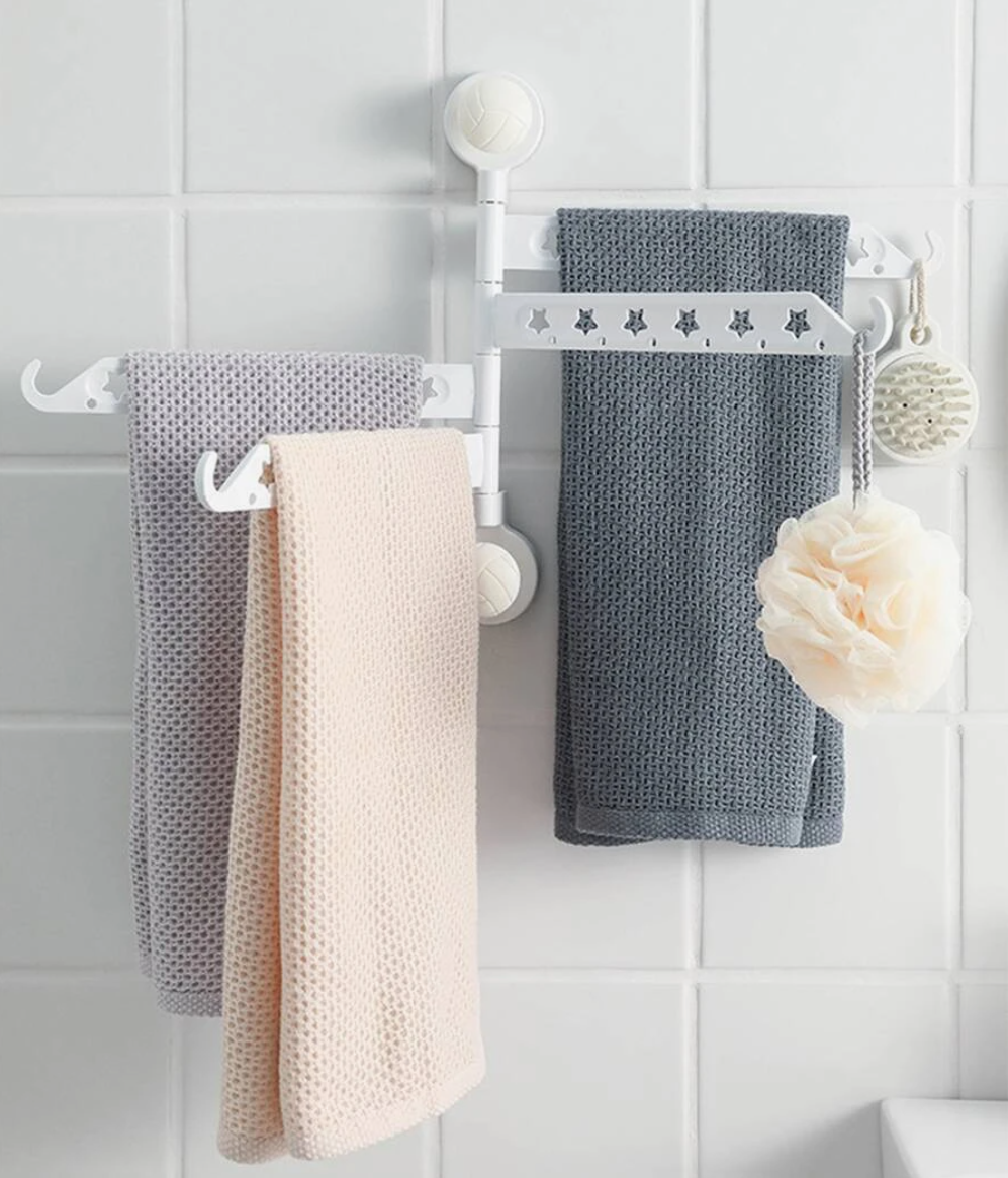 Rotatable Single Towel Rack - Souqis